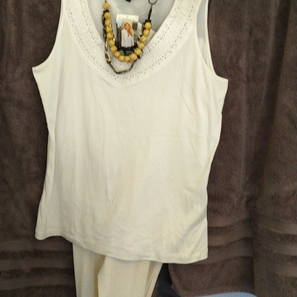Dressy tank top